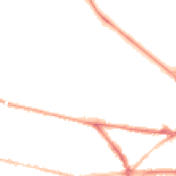 Night-time road noise heatmap for BN1 5DU