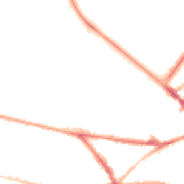 Night-time road noise heatmap for BN1 5PH