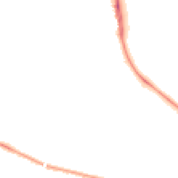Night-time road noise heatmap for BN1 5PT