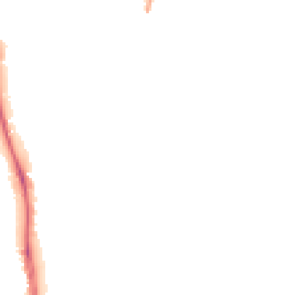 Night-time road noise heatmap for BN1 6PR