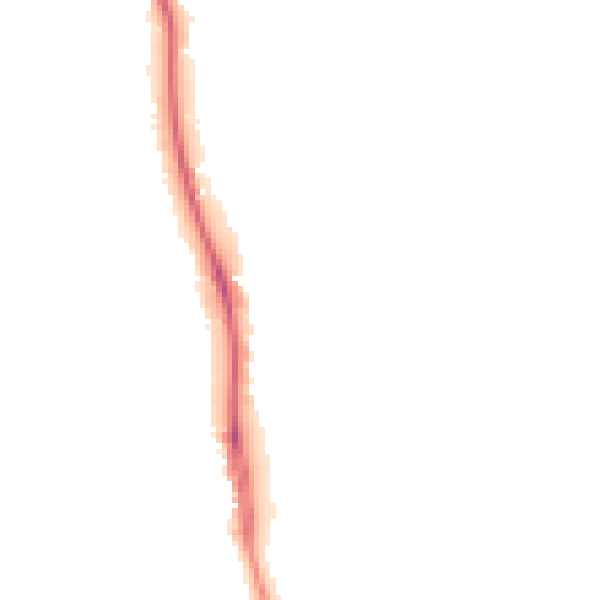 Night-time road noise heatmap for BN1 6RE