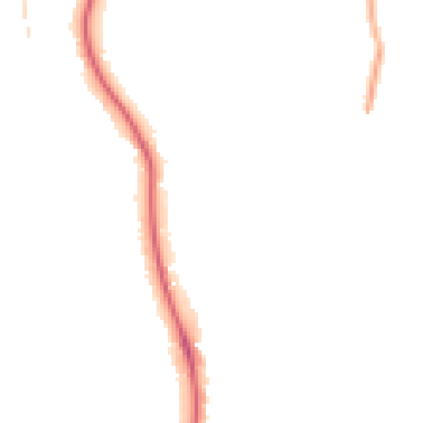 Night-time road noise heatmap for BN1 6RY