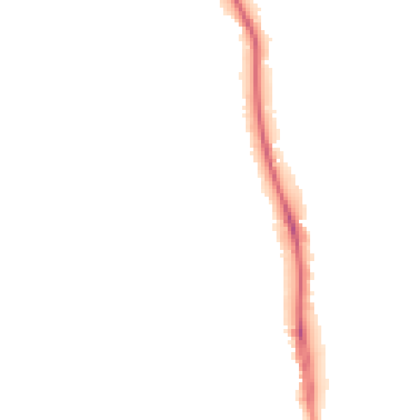 Night-time road noise heatmap for BN1 6SF