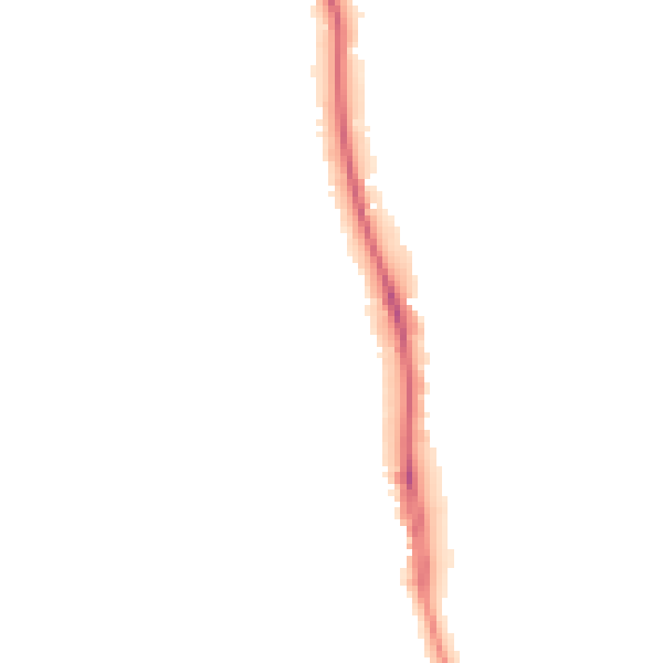 Night-time road noise heatmap for BN1 6SS