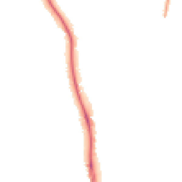 Night-time road noise heatmap for BN1 6UB