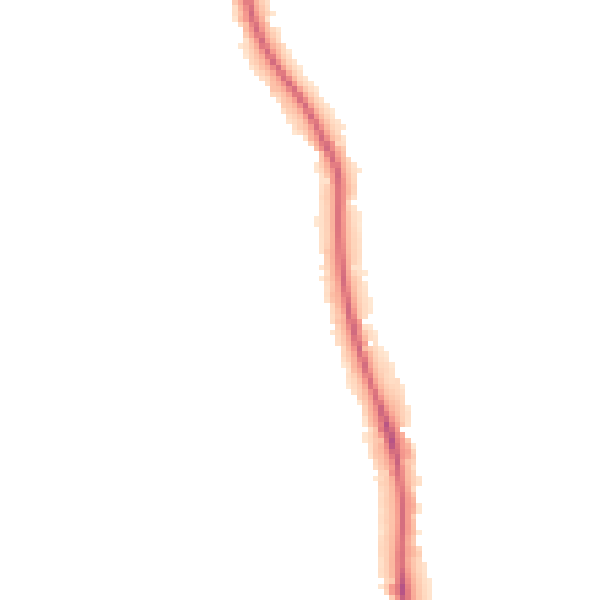 Night-time road noise heatmap for BN1 6UH
