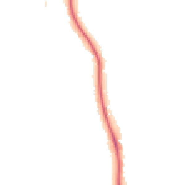 Night-time road noise heatmap for BN1 6UL