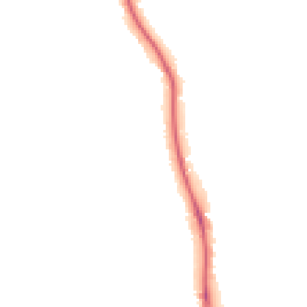 Night-time road noise heatmap for BN1 6UP