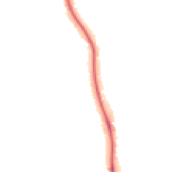Night-time road noise heatmap for BN1 6UQ