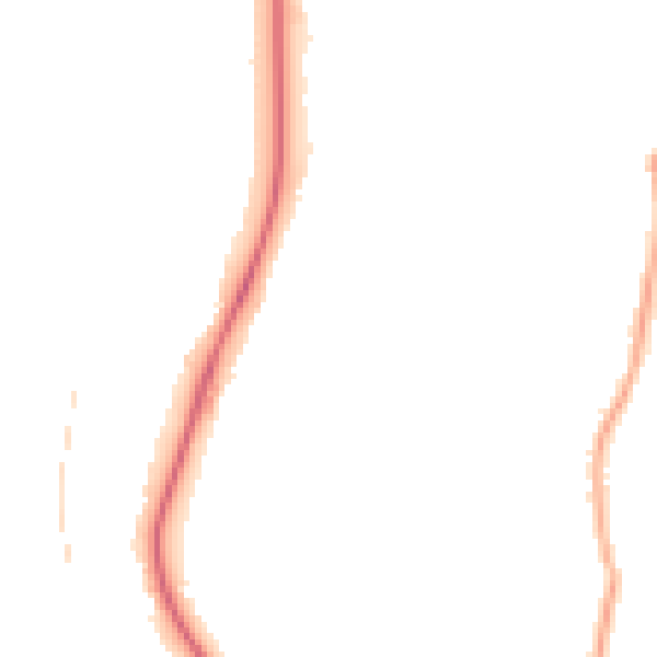 Night-time road noise heatmap for BN1 8ND