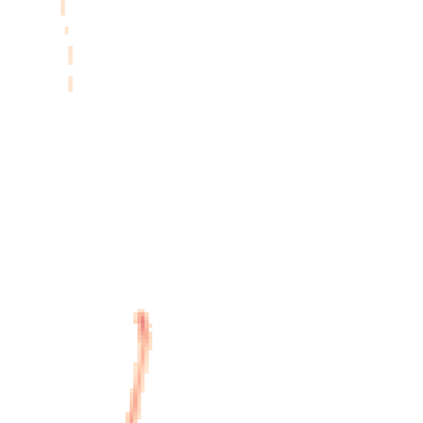 Night-time road noise heatmap for BN1 8NT