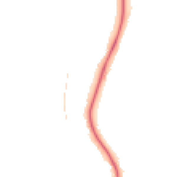 Night-time road noise heatmap for BN1 8QQ