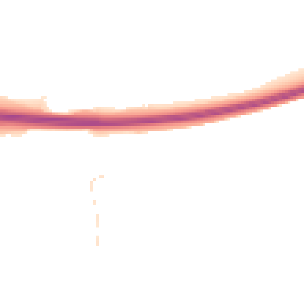 Night-time road noise heatmap for BN1 8RL