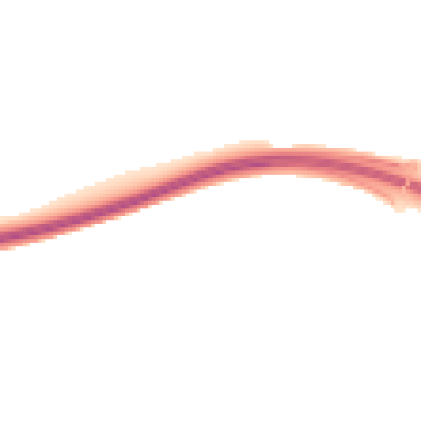 Night-time road noise heatmap for BN1 8SF
