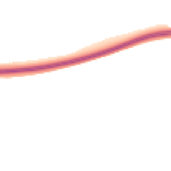 Night-time road noise heatmap for BN1 8SH