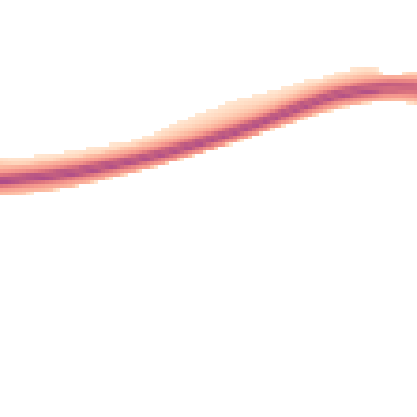 Night-time road noise heatmap for BN1 8SJ