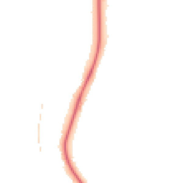 Night-time road noise heatmap for BN1 8WU