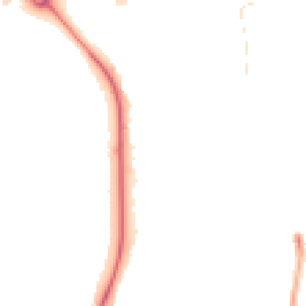 Night-time road noise heatmap for BN1 8XS