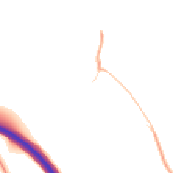 Daytime road noise heatmap for BN1 9BS