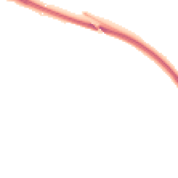 Night-time road noise heatmap for BN1 9EQ