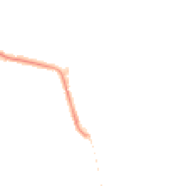 Night-time road noise heatmap for BN11 2QF