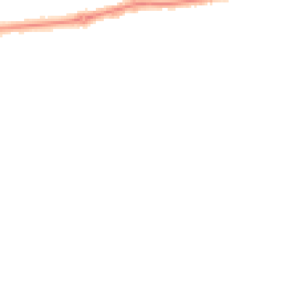 Night-time road noise heatmap for BN11 5SN
