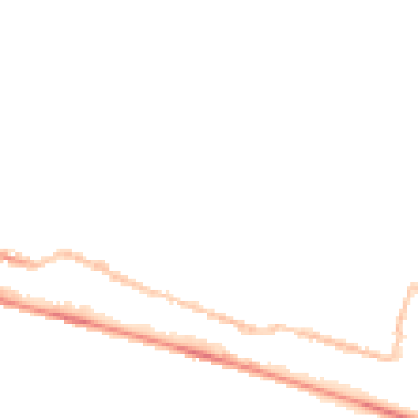 Night-time road noise heatmap for BN2 0AD
