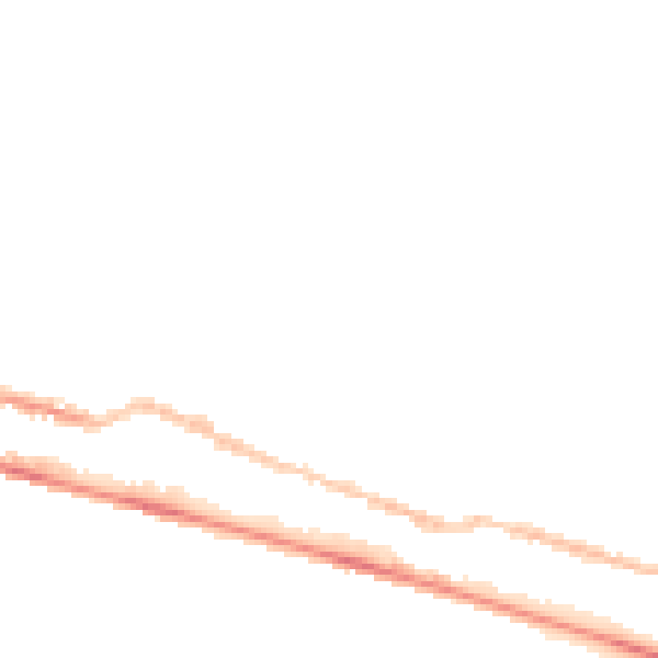 Night-time road noise heatmap for BN2 0AN