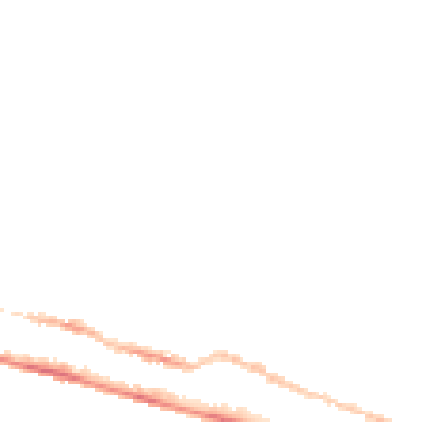 Night-time road noise heatmap for BN2 0BJ