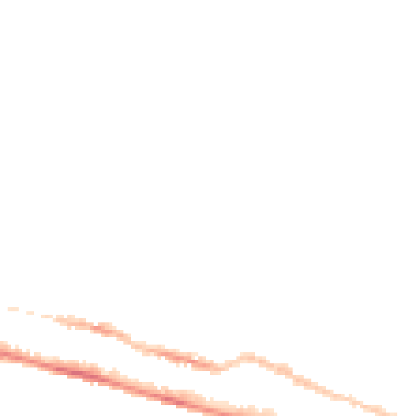 Night-time road noise heatmap for BN2 0BN