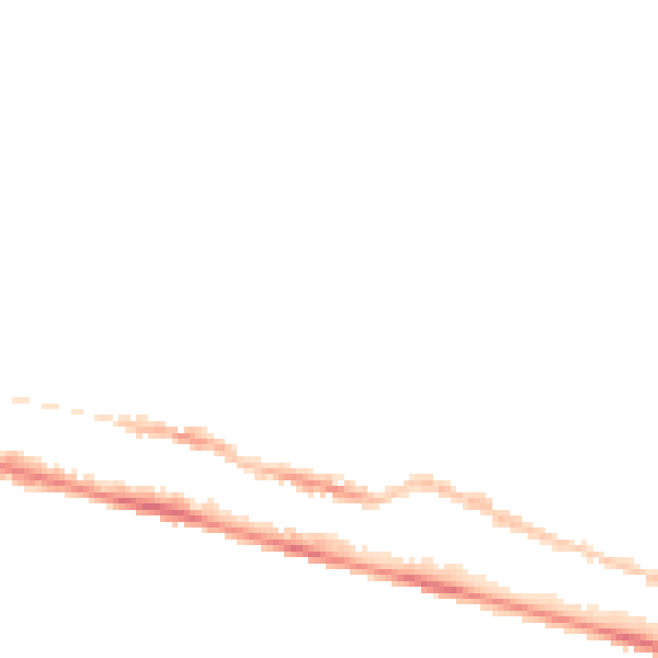 Night-time road noise heatmap for BN2 0DE