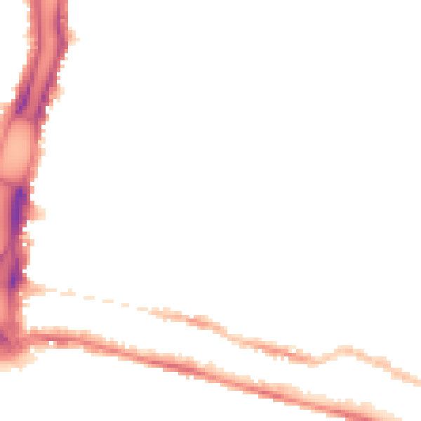 Night-time road noise heatmap for BN2 0GA