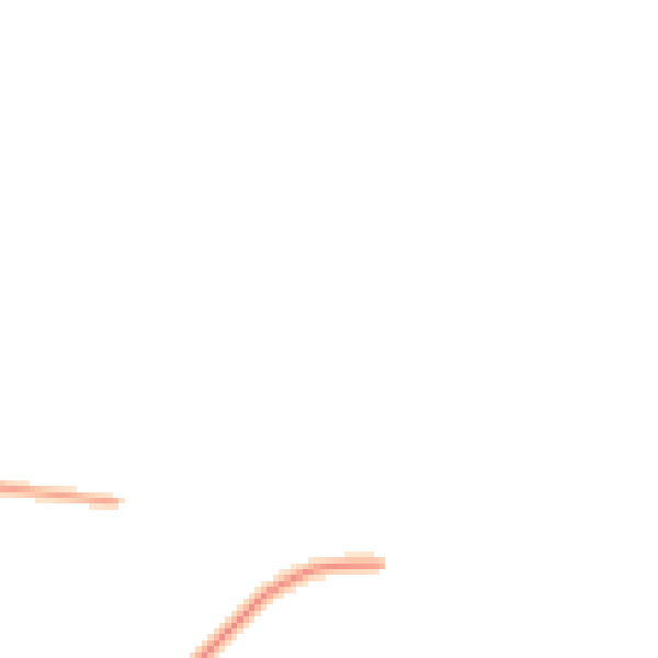 Night-time road noise heatmap for BN2 4NB
