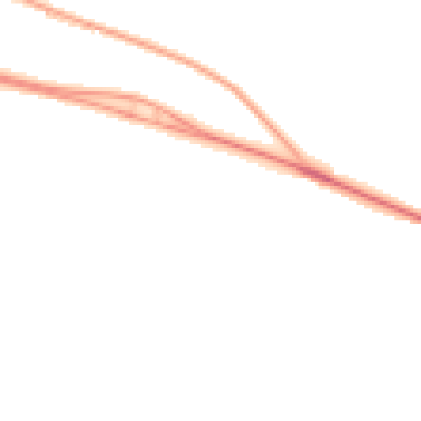 Night-time road noise heatmap for BN2 5UG