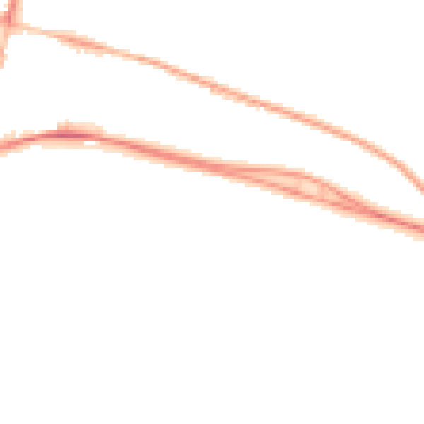 Night-time road noise heatmap for BN2 5UY