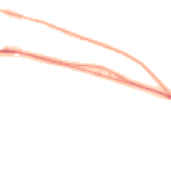 Night-time road noise heatmap for BN2 5XA