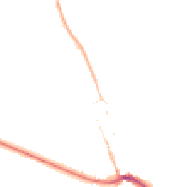 Night-time road noise heatmap for BN2 7DY