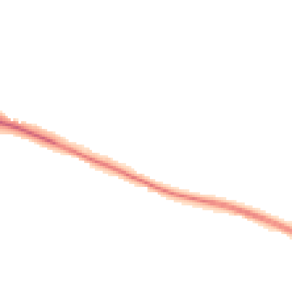 Night-time road noise heatmap for BN2 8DE