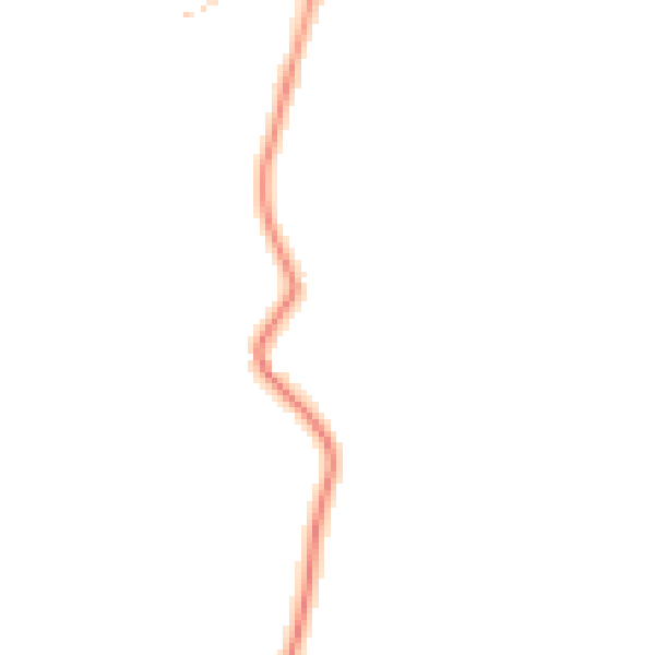 Daytime road noise heatmap for BN20 0AA