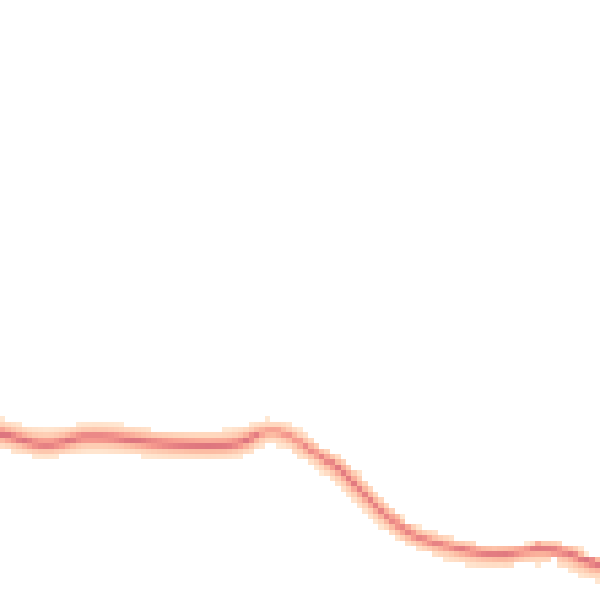 Night-time road noise heatmap for BN20 0AG