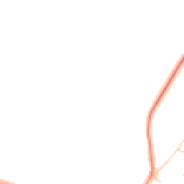Daytime road noise heatmap for BN20 0AJ