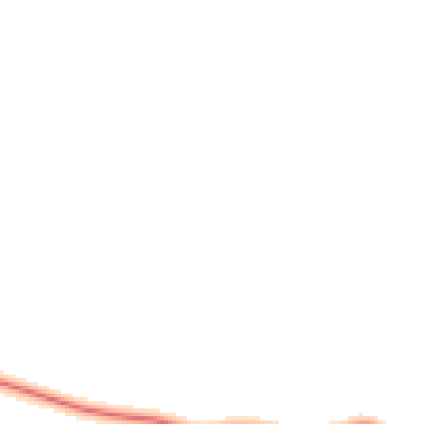 Night-time road noise heatmap for BN20 0AN