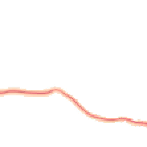 Night-time road noise heatmap for BN20 0AR