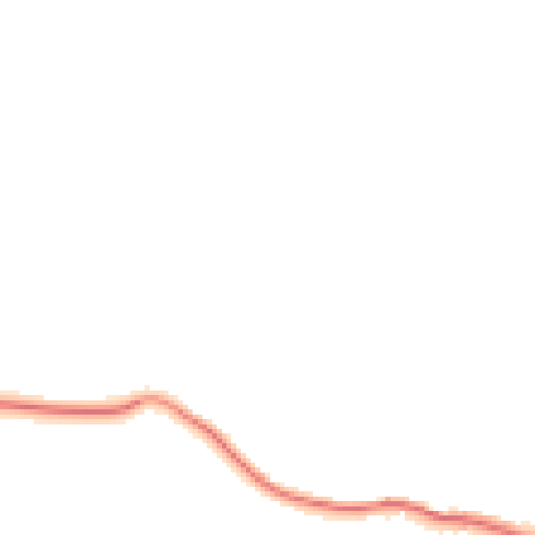 Night-time road noise heatmap for BN20 0AS