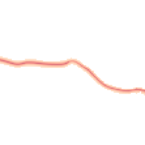 Night-time road noise heatmap for BN20 0AU