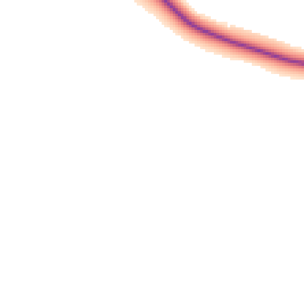 Daytime road noise heatmap for BN20 0BA