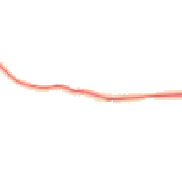 Night-time road noise heatmap for BN20 0BD