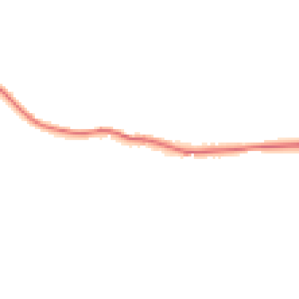 Night-time road noise heatmap for BN20 0BL