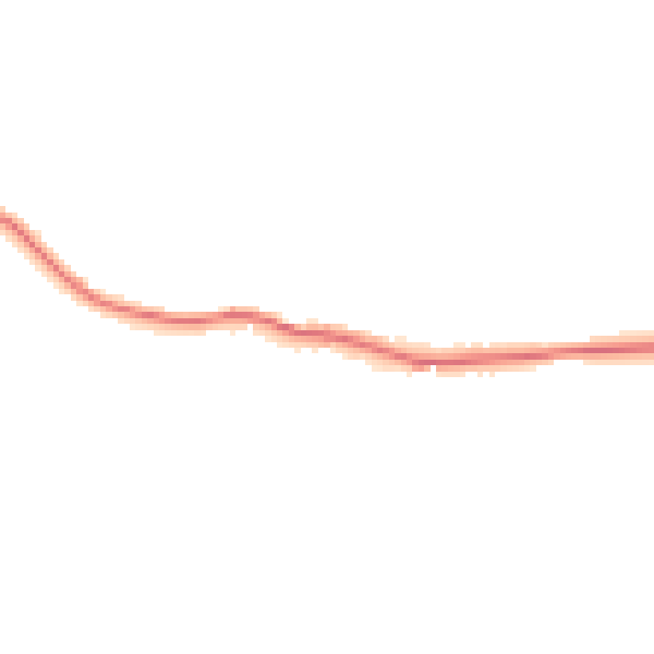 Night-time road noise heatmap for BN20 0BP