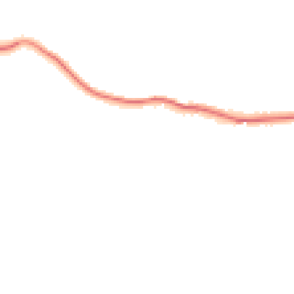 Night-time road noise heatmap for BN20 0BT
